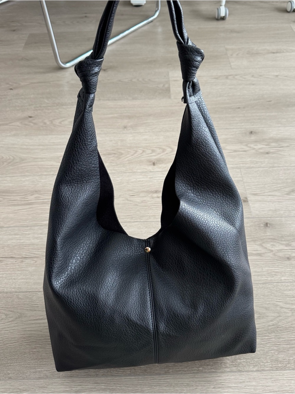 Anthropology Vegan Leather Hobo Purse